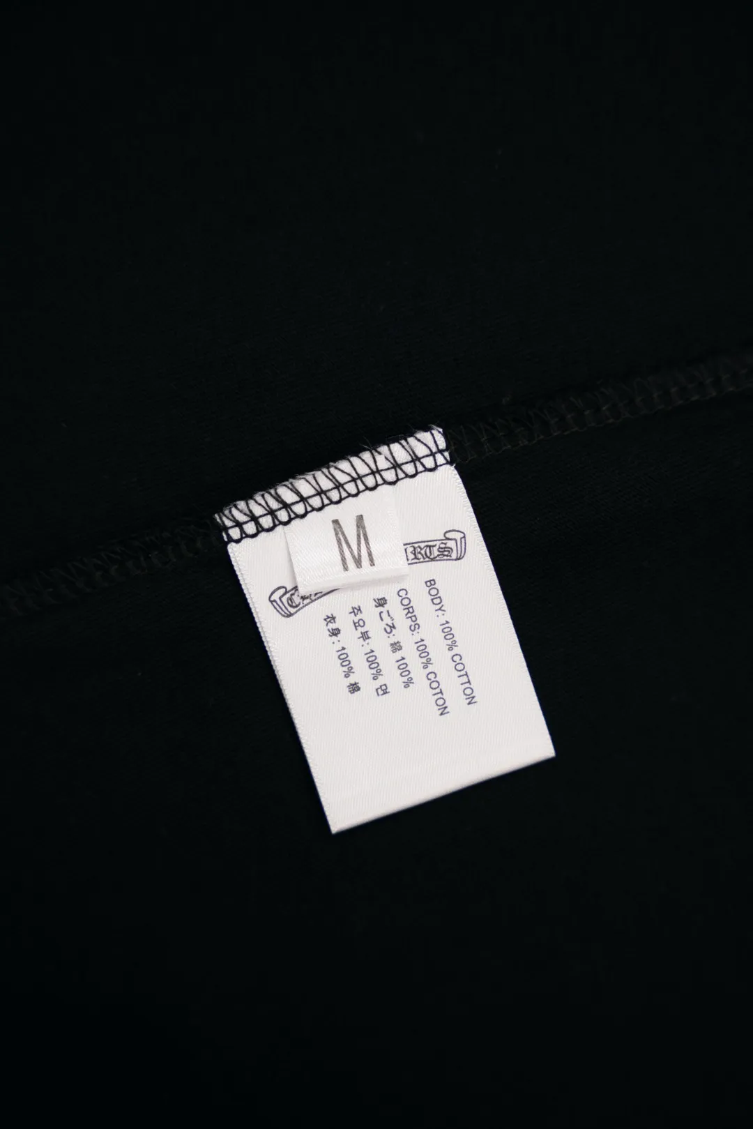 DT 18 60 Chrome Hearts T ， ， Black White S-XL